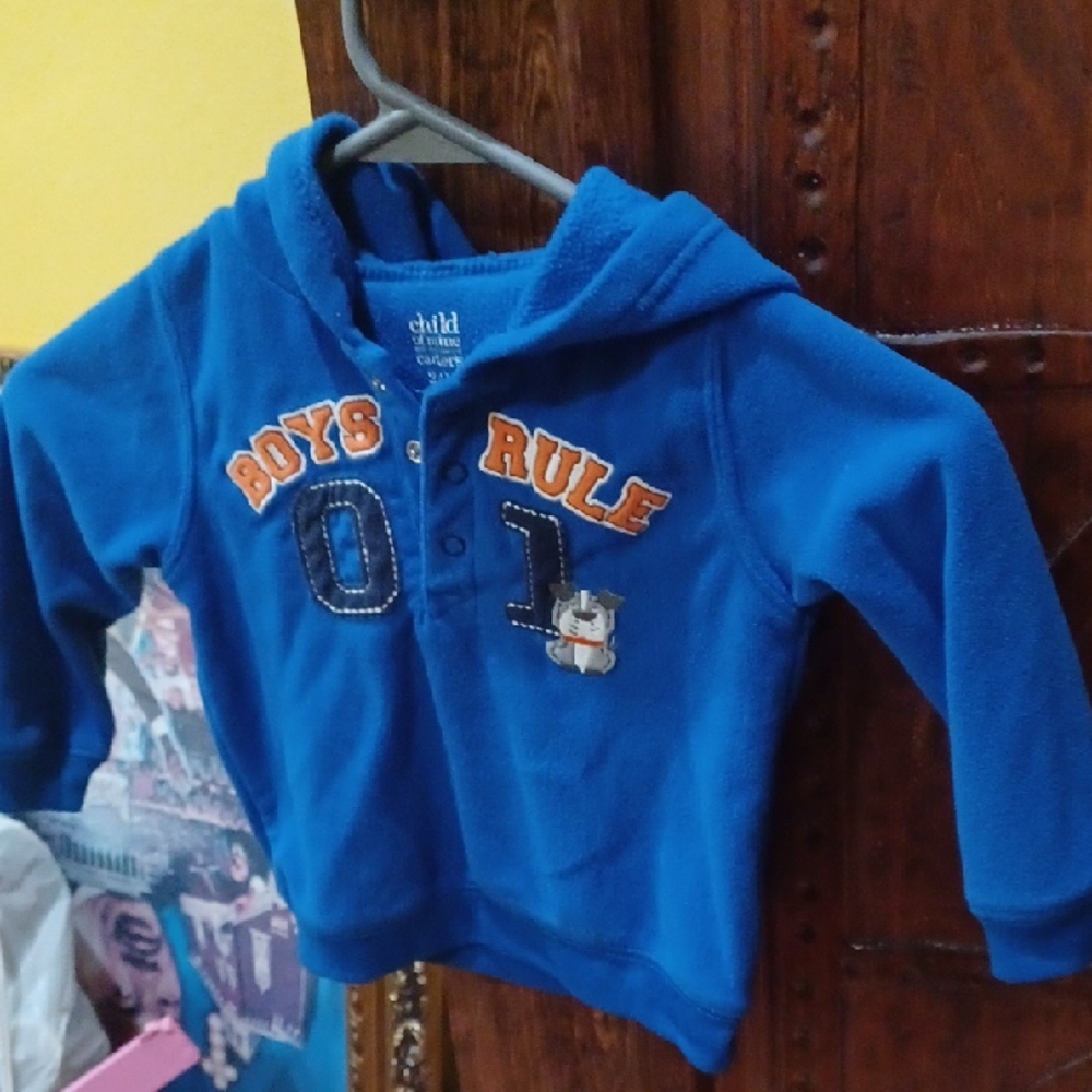Child of Mine Blue Boys' Hoodie